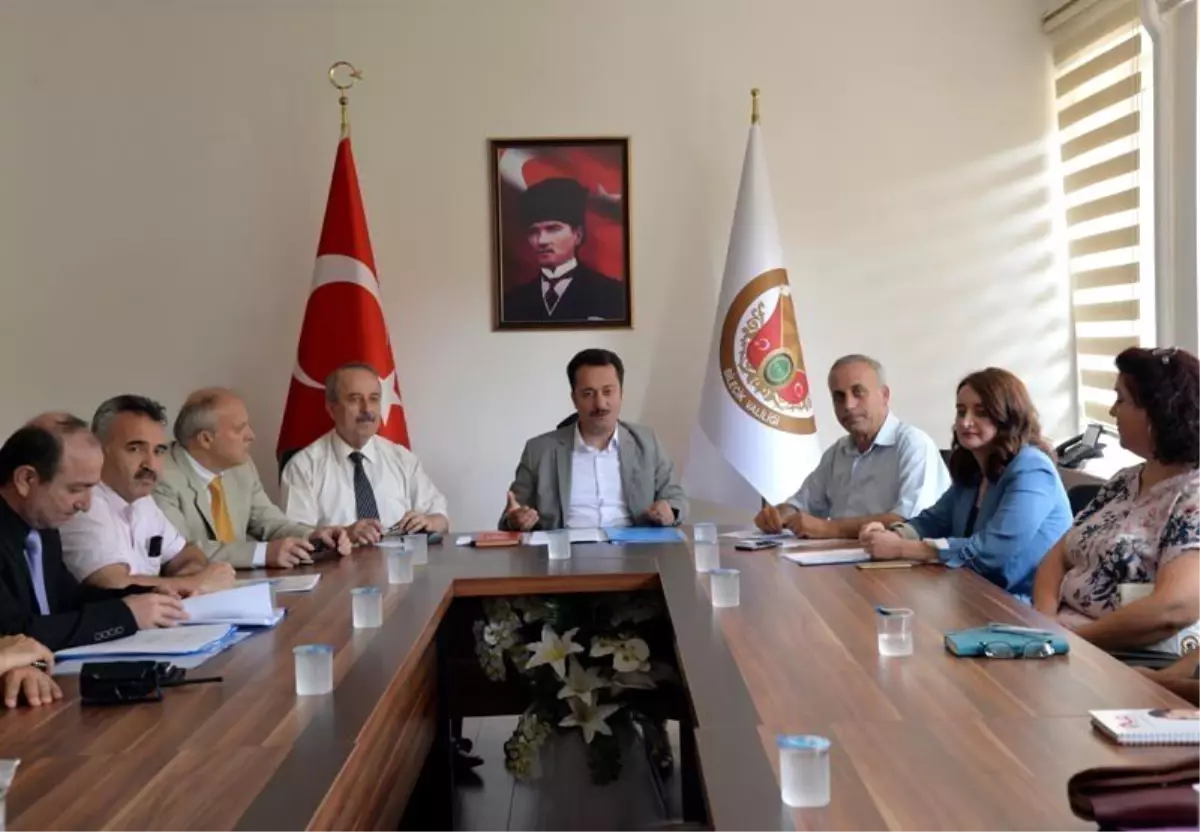 Bilecik'te Mahalle Muhtarları Toplantısı yapıldı