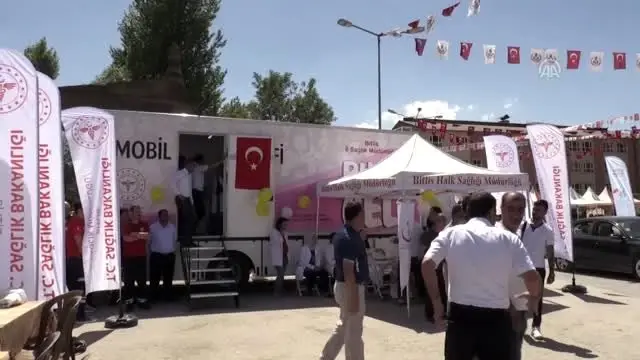 Bitlis'te kanser tarama aracı hizmete alındı Bitlis'te kanser tarama aracı hizmete alındı