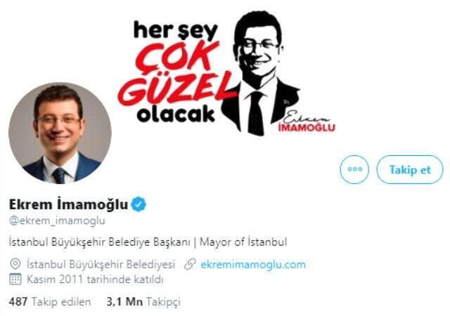 Ekrem İmamoğlu, Cumhurbaşkanı Erdoğan'ı takibe aldı