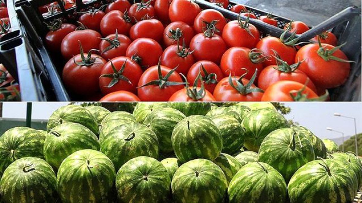 Güzel cildin sırrı karpuz ve domates