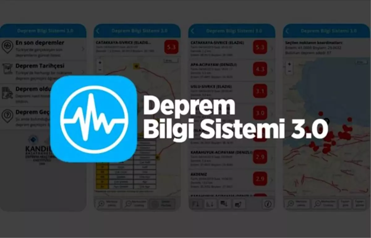 Mobil 'Deprem Bilgi Sistemi' hayata geçirildi