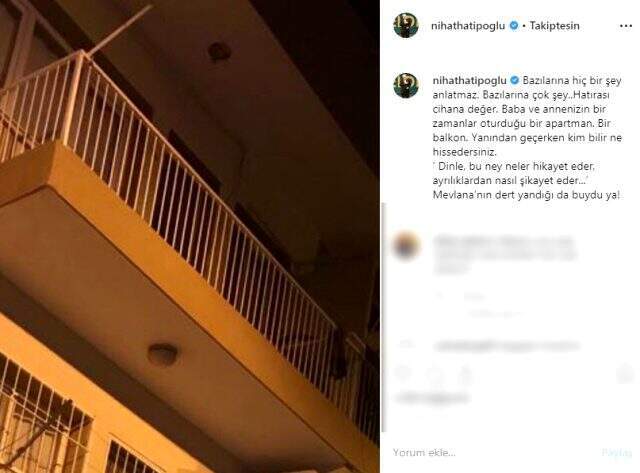 Nihat Hatipoğlu, duygusal paylaşımıyla takipçilerini hüzünlendirdi