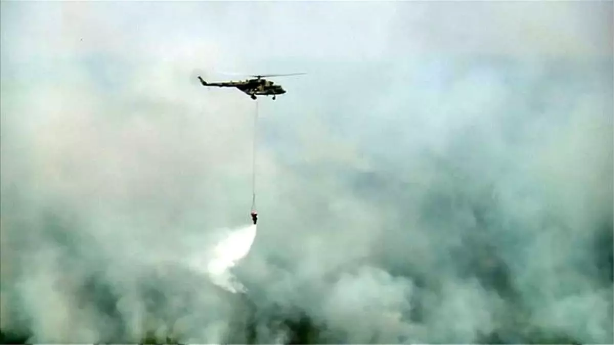 Rus hava kuvvetlerinin müdahalesine rağmen Sibirya'da orman yangınlarının önü alınamıyor