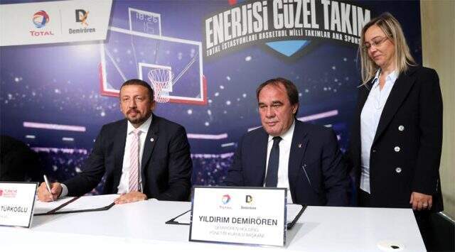 Türkiye Basketbol Federasyonu ile Total Oil sponsorluk anlaşması imzaladı