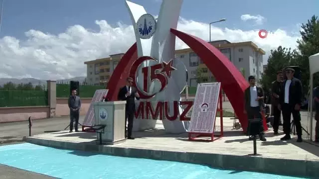 15 Temmuz Şehitler Anıtı ve Adalet Parkı hizmete açıldı 15 Temmuz Şehitler Anıtı ve Adalet Parkı hizmete açıldı