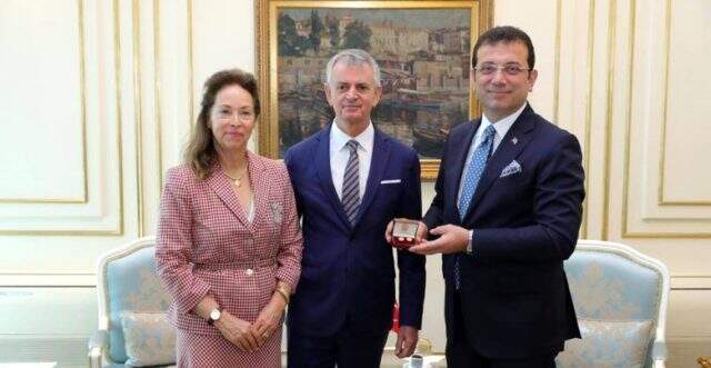 Ekrem İmamoğlu, Kaz Dağları için Kanada Büyükelçisi ile görüştü