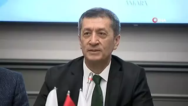 Milli Eğitim Bakanı Ziya Selçuk, M. İhsan Arslan Vakfı iş birliğiyle açılacak olan özel eğitim... Milli Eğitim Bakanı Ziya Selçuk, M. İhsan Arslan Vakfı iş birliğiyle açılacak olan özel eğitim...