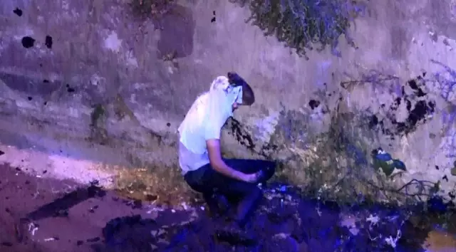 Polisten kaçan alkollü sürücü, çaya düştü
