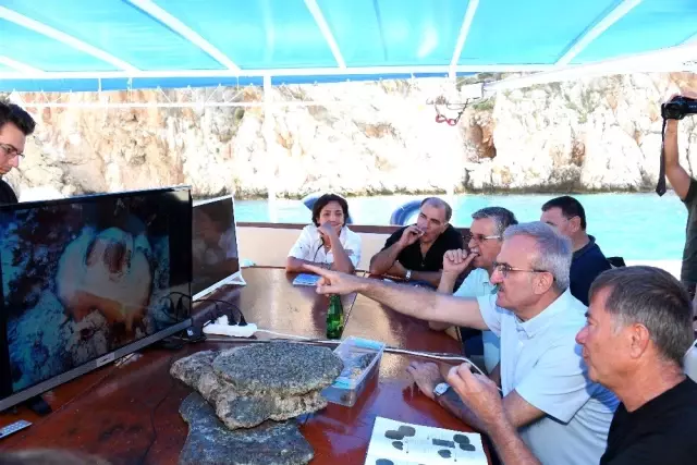 Antalya'da 'Sualtının Göbeklitepesi' ahtapot eşliğinde gün yüzüne çıkıyor Antalya'da 'Sualtının Göbeklitepesi' ahtapot eşliğinde gün yüzüne çıkıyor