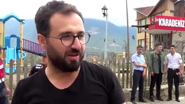 Artvin'de Kurban Bayramı öncesi trafik uygulaması Artvin'de Kurban Bayramı öncesi trafik uygulaması