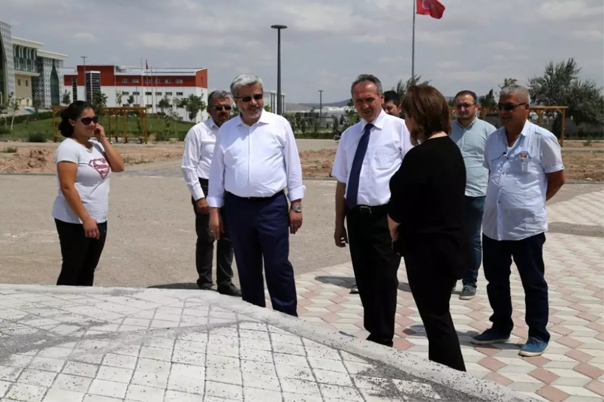 Beş futbol sahası büyüklüğündeki yeni park tamamlanmak üzere