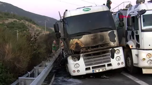 Bursa Gursu Da Tanker Yangini Ormanlik Alana Sicradi 3 Haber