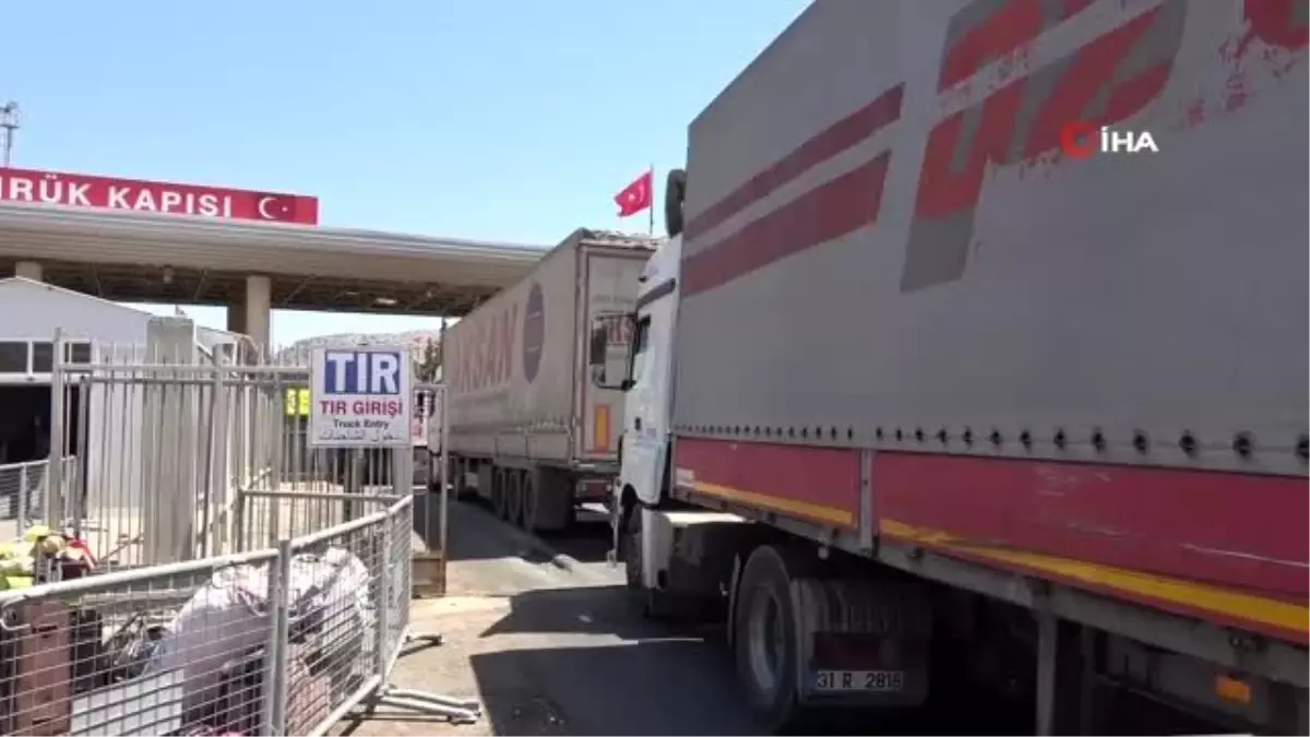 Cilvegozu Sinir Kapisi Nda Bayram Oncesi Tir Yogunlugu Haber