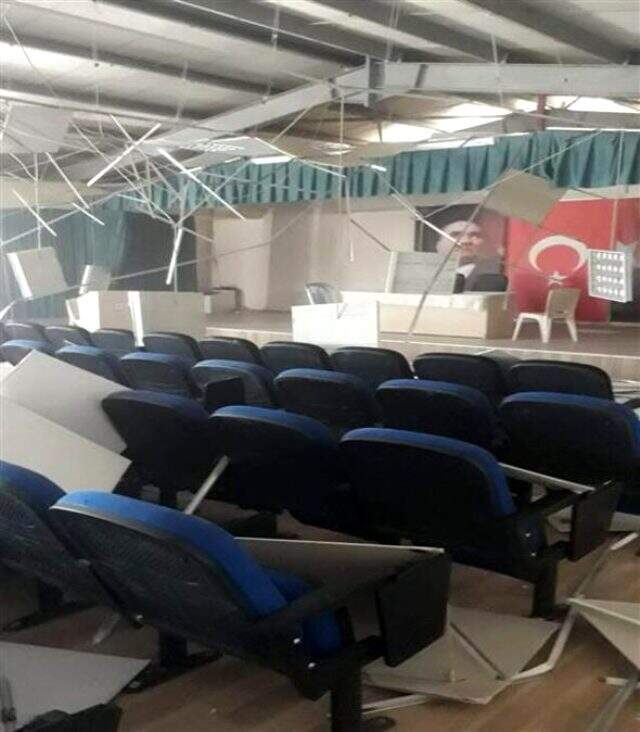 Denizli'deki 4.2 ve 6 büyüklüğündeki iki depremin ardından ilk görüntüler