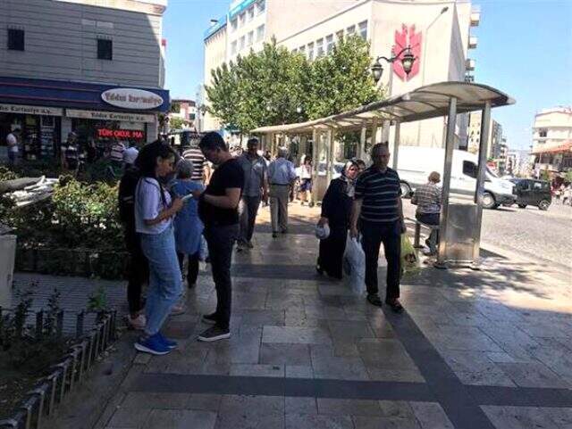 Denizli'deki 4.2 ve 6 büyüklüğündeki iki depremin ardından ilk görüntüler