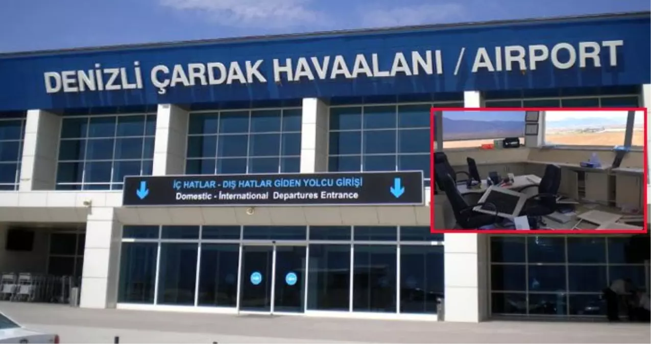 Denizli De Yasanan 6 Buyuklugundeki Deprem Cardak Havalimaninda Bircok Noktada Yikima Neden Oldu Video