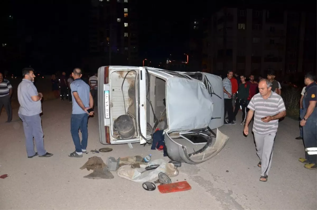 Elbistan'da kaza: 2 yaralı