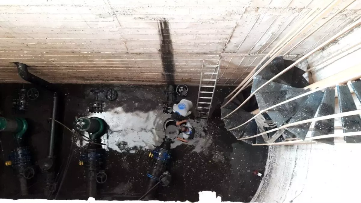 Kazanlı atıksu pompa istasyonundaki sorun çözüldü