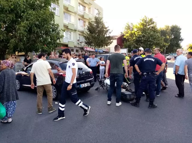 Malkara'da trafik kazası: 1 yaralı Malkara'da trafik kazası: 1 yaralı