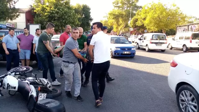 Malkara'da trafik kazası: 1 yaralı Malkara'da trafik kazası: 1 yaralı