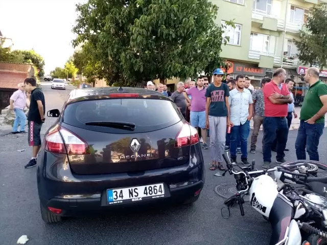 Malkara'da trafik kazası: 1 yaralı Malkara'da trafik kazası: 1 yaralı