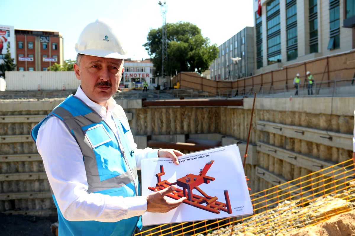 Metro Projesi, Ulaştırma ve Altyapı Bakanlığı'na devredildi