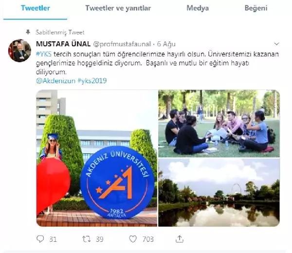 Rektörden sigara içen öğrencilere: Bu yıl zor geçecek sizin için