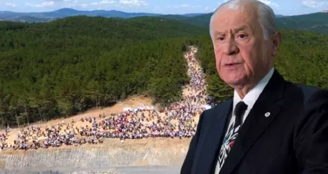 Bahceli Kaz Daglari Ile Ilgili Ilk Kez Konustu Hdp Nin Su Ve Vicdan Nobeti Tiyatrodur Haber