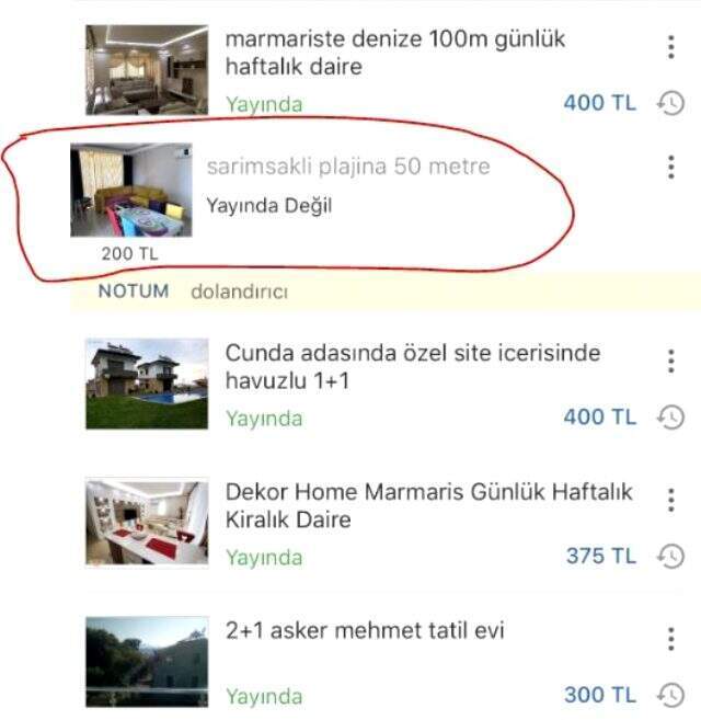 Tatilcilere kapora tuzağı: 500 km gitti hayatının şokunu yaşadı