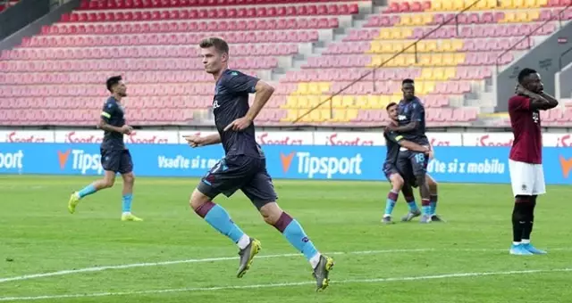 Trabzonspor’a Prag’da hayat veren Sörloth, sosyal medyayı salladı!