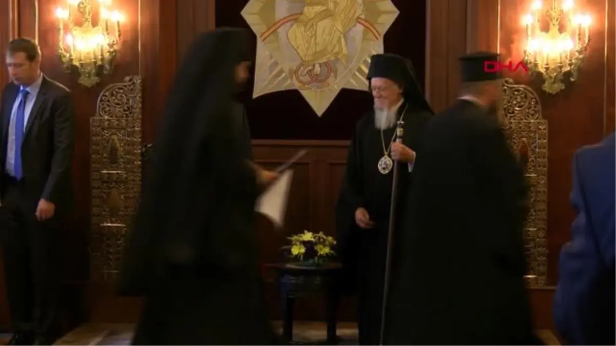 UKRAYNA CUMHURBAŞKANI ZELENSKİY'DEN BARTHOLOMEOS'A ZİYARET