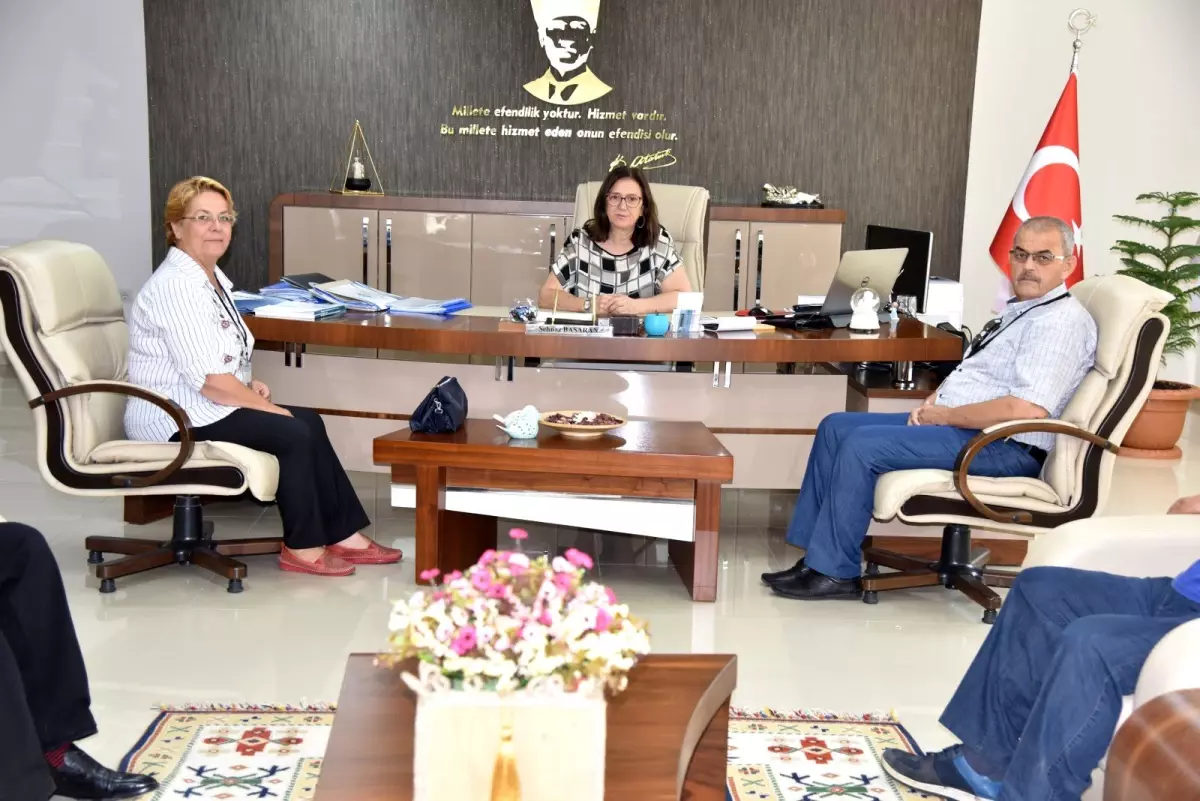 Zeytinliova'dan genel müdür Başaran'a ziyaret
