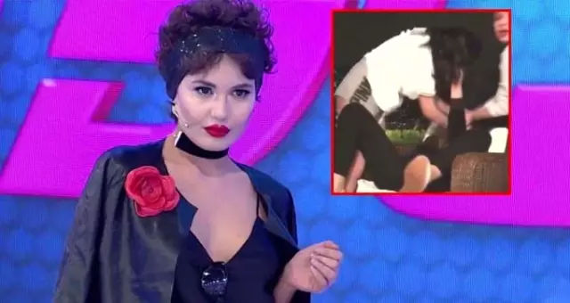 Bahar Candan, bir kadına tekme tokat saldırdı
