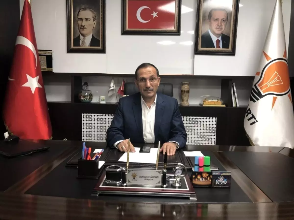 Başkan Dağtekin'den bayram mesajı