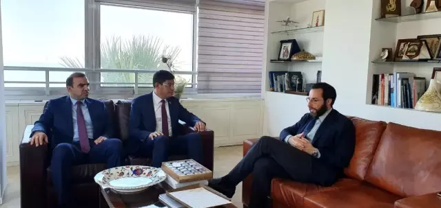 Başkan Özcan, İtalya Konsolosu Giorgia ile görüştü Başkan Özcan, İtalya Konsolosu Giorgia ile görüştü