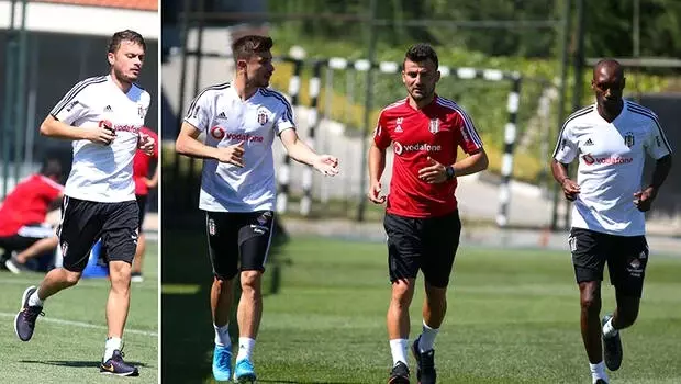 Beşiktaş'ta Atiba, Dorukhan ve Ljajic takımdan ayrı çalıştı!