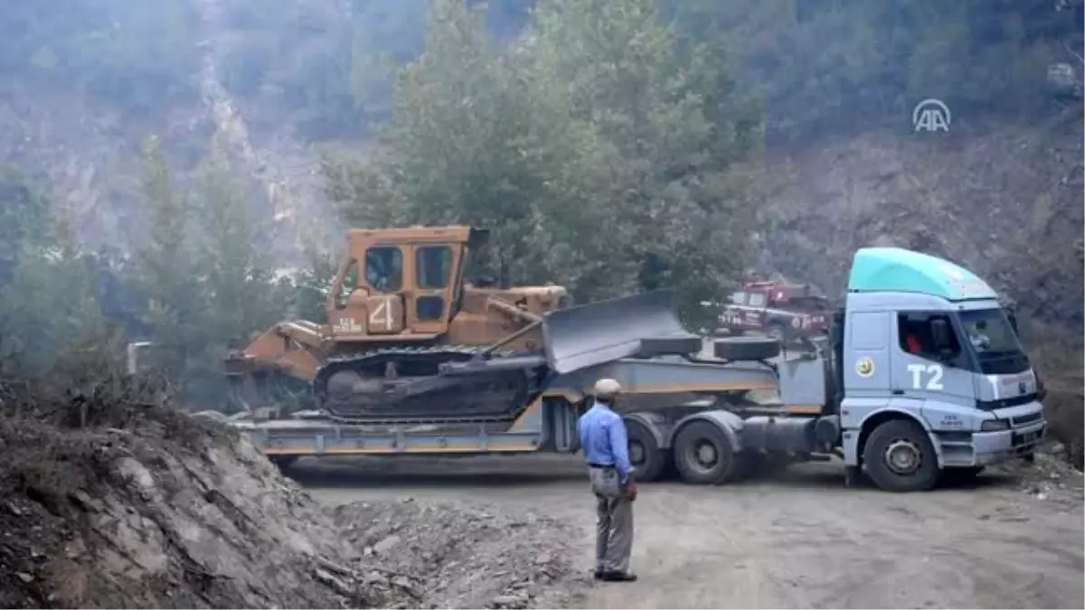 Kavaklıdere'de orman yangını (2)