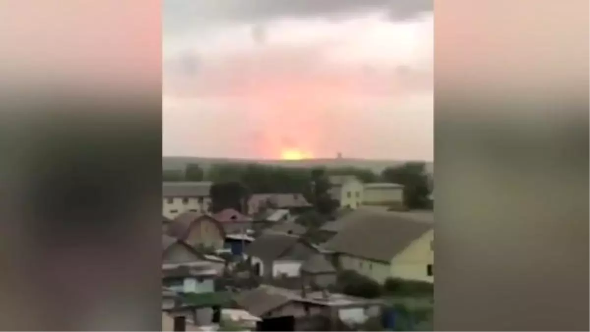 Rusya'da mühimmat deposunda patlama: 8 yaralı (2)