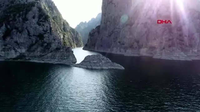 SAMSUN ŞAHİNKAYA KANYONU'NA TURİST AKINI