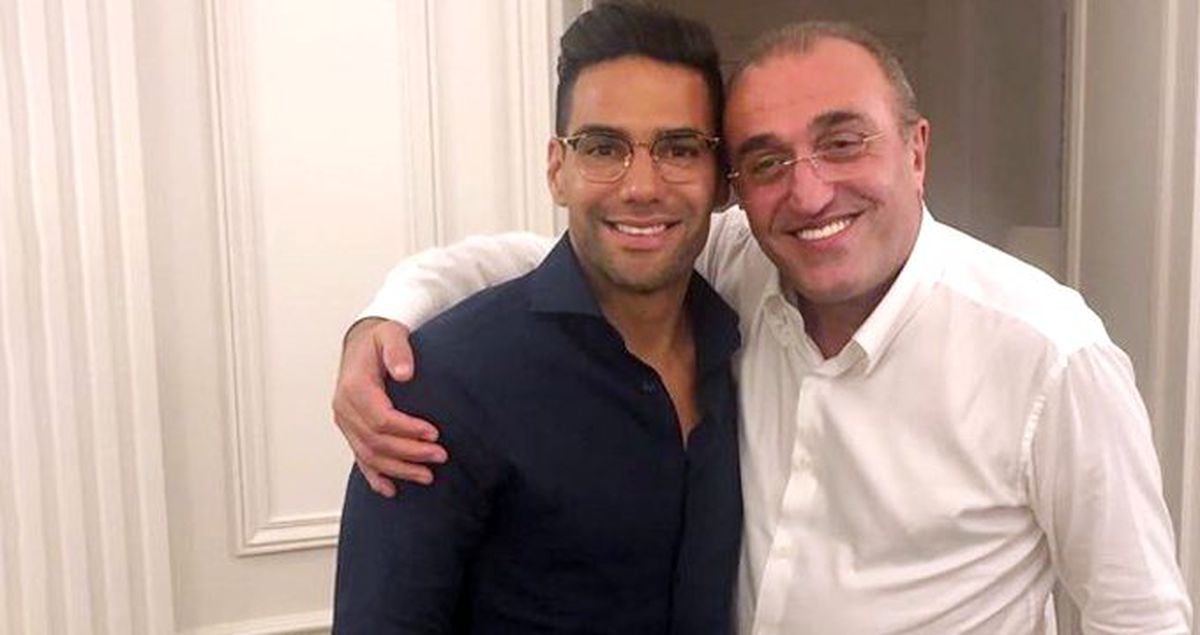 Abdurrahim Albayrak ile Falcao buluştu