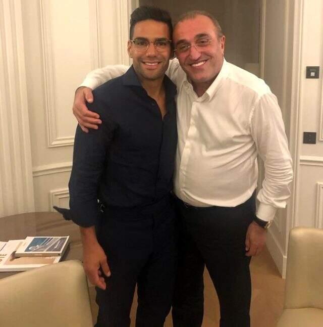 Abdurrahim Albayrak ile Falcao buluştu
