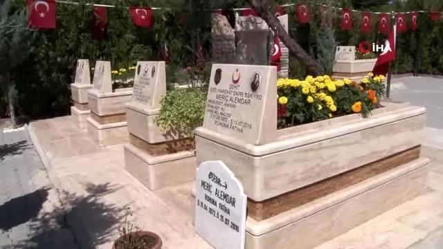 Bayram öncesi şehitler unutulmadı Bayram öncesi şehitler unutulmadı