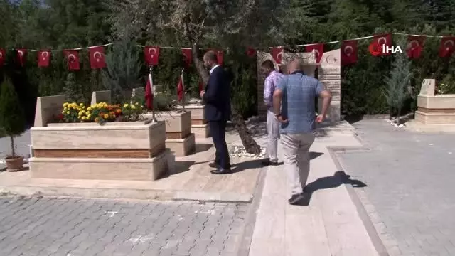 Bayram öncesi şehitler unutulmadı Bayram öncesi şehitler unutulmadı