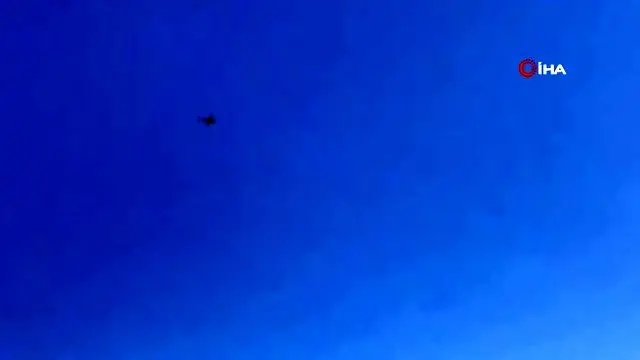 Bilecikli genç pilot adayı bayram mesajını havada verdi