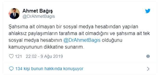 İETT Genel Müdürü Bağış: O hesap bana ait değil