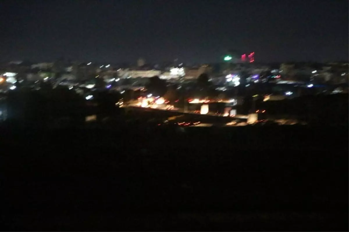 Suriye tarafındaki ABD konvoyu, Nusaybin'den görüntülendi