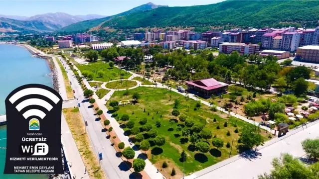 Tatvan'da ücretsiz Wİ-Fİ internet hizmeti başladı