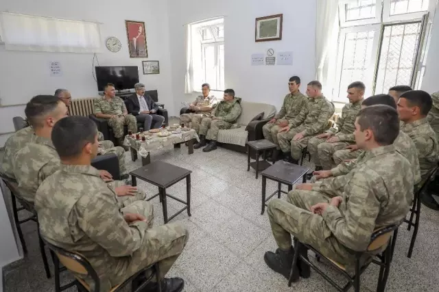 Vali Bilmez'den hudut kartallarına bayram morali