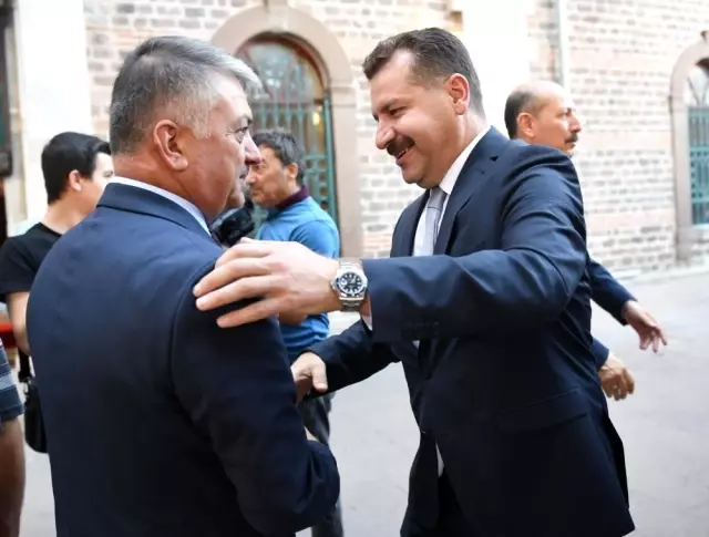Balıkesir'de resmi bayramlaşma Balıkesir'de resmi bayramlaşma