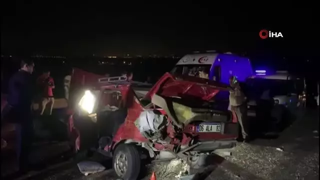Çubuk'ta zincirleme trafik kazası: 1 ölü, 2 yaralı